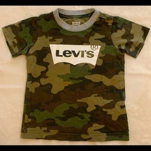 Camouflage Levi’s kids shirt.